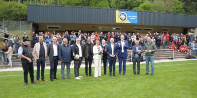 Sportplatzeinweihung SG Stadtfeld